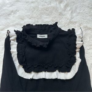 Sandro two tone top